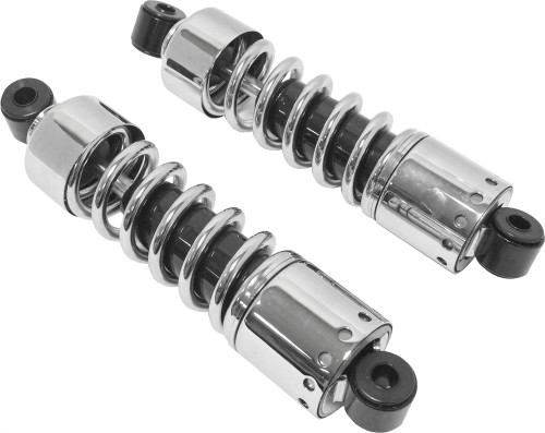 Shock 11" W/Short Cover Chrome Big Twin 73 86 Shock 11" W/Short Cover Chrome Big Twin 73 86