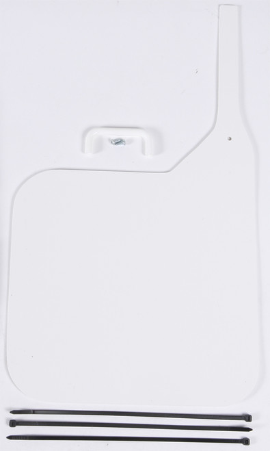 Universal Front Number Plate (White) Universal Front Number Plate (White)