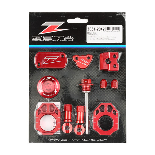 Billet Kit Honda Red Billet Kit Honda Red