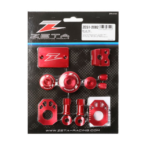 Billet Kit Honda Red ZE51-2082 Billet Kit Honda Red ZE51-2082