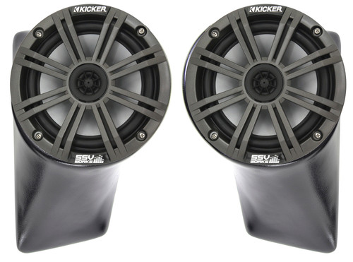 Kicker Front Pods 65 Watt 6.5" Speakers Wild Cat Kicker Front Pods 65 Watt 6.5" Speakers Wild Cat