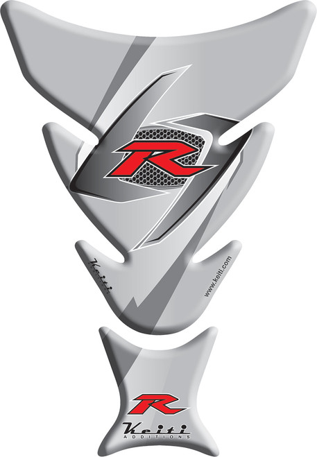 Tank Pad R Silver Suz