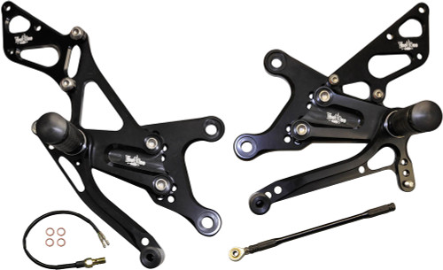 Billet Rear Set Black VRD1316