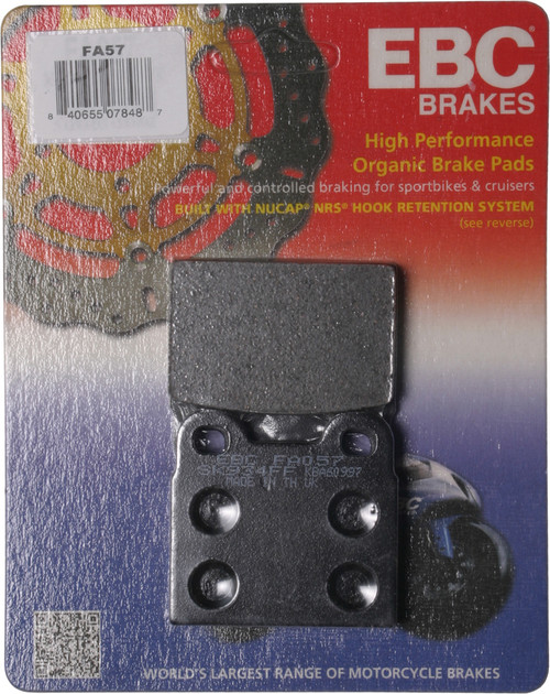Brake Pads Fa57 Organic Brake Pads Fa57 Organic