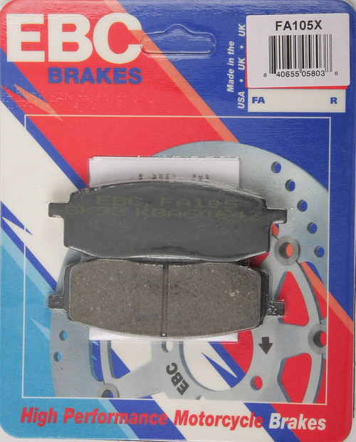 Brake Pads Fa105x Carbon X Series Brake Pads Fa105x Carbon X Series