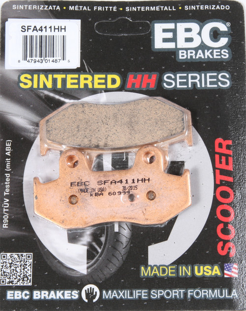 Brake Pads Sfa411hh Double H Sintered Brake Pads Sfa411hh Double H Sintered