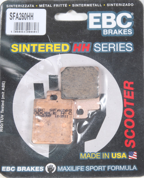 Brake Pads Sfa260hh Double H Sintered Brake Pads Sfa260hh Double H Sintered