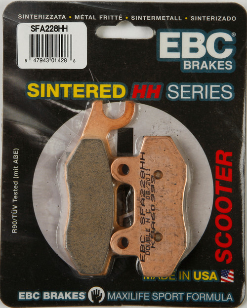 Brake Pads Sfa228hh Double H Sintered Brake Pads Sfa228hh Double H Sintered