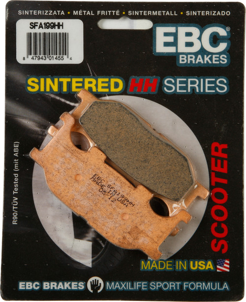 Brake Pads Sfa199hh Double H Sintered Brake Pads Sfa199hh Double H Sintered