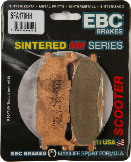 Brake Pads Sfa179hh Double H Sintered Brake Pads Sfa179hh Double H Sintered