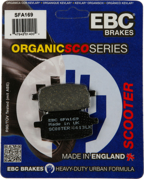 Brake Pads Sfa169 Organic Brake Pads Sfa169 Organic