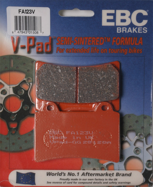 Brake Pads V Series FA123V Brake Pads V Series FA123V