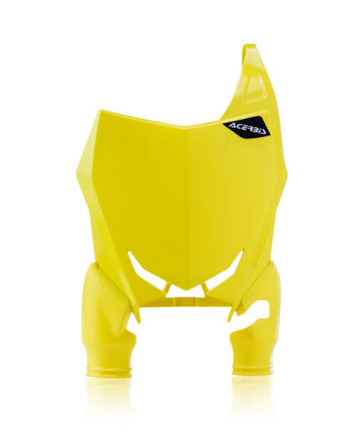 Front Number Plate Yellow/Yellow