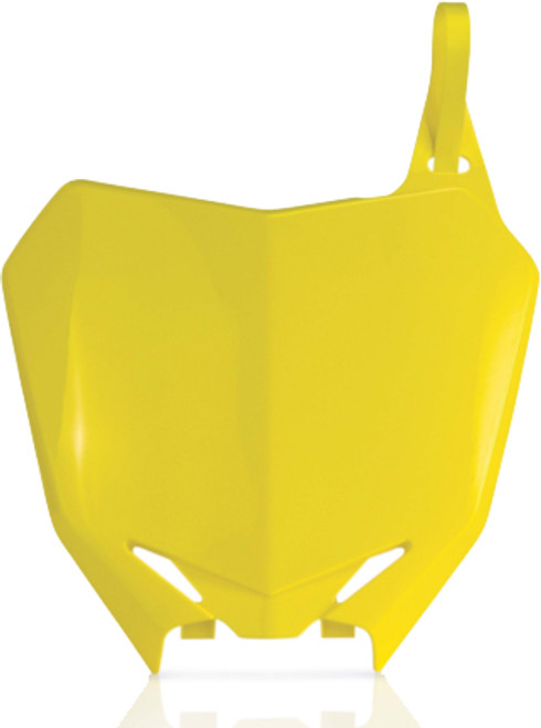 Front Number Plate Yellow 2113630231 Front Number Plate Yellow 2113630231