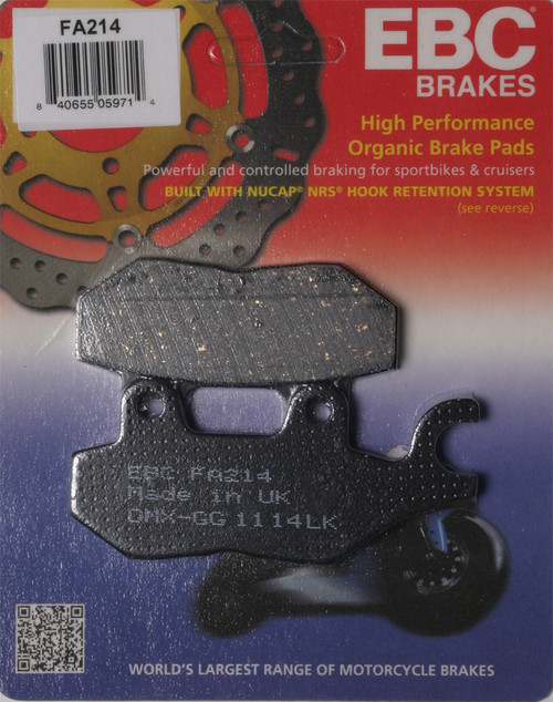 Brake Pads FA214 Brake Pads FA214