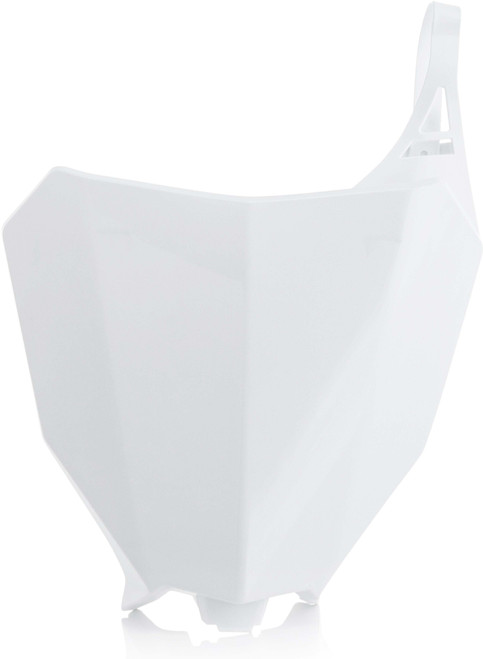 Front Number Plate White 2630680002 Front Number Plate White 2630680002