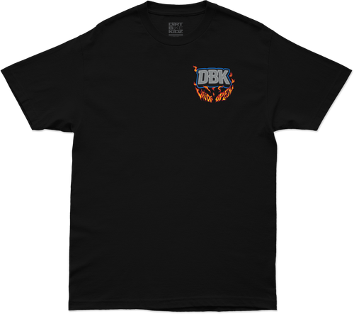 Wide Open Tee Black Md