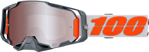 Armega Hiper Goggle Silver Mirror Silver Lens Armega Hiper Goggle Silver Mirror Silver Lens