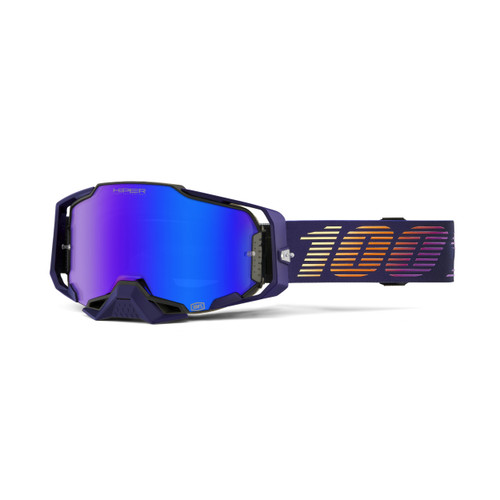 Armega Hiper Goggle Agenda W/Blue Mirror Lens Armega Hiper Goggle Agenda W/Blue Mirror Lens