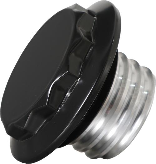H/D Billet 12 Point Vented Black Fuel Cap H/D Billet 12 Point Vented Black Fuel Cap
