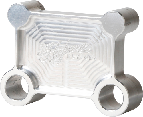 H/D Billet Pull Back Plate Raw Batwing