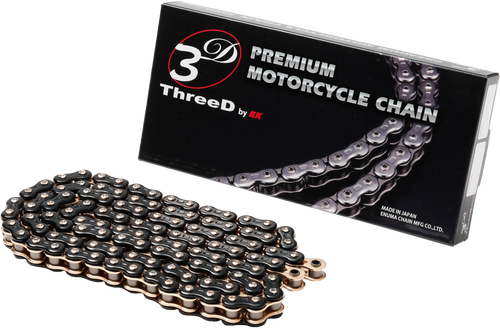 Chain Gp Rv Nx2 Ring 520 120l Blk/Gld Chain Gp Rv Nx2 Ring 520 120l Blk/Gld
