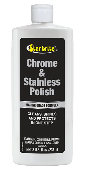 Chrome & Stainless Polish 8 Oz 12/Case