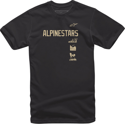 Stacker Tee Black Lg