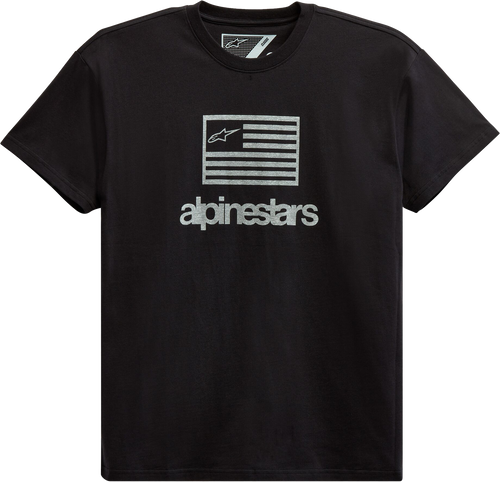 Flag Tee Black Xl