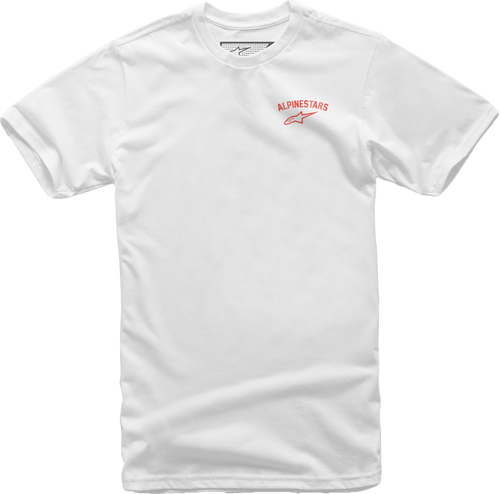 Speedway Tee White Sm