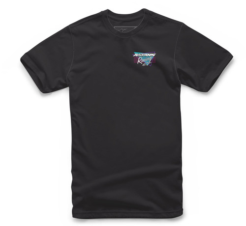 Racing Tri Tee Black Sm