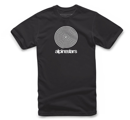 Real Spiral Tee Black/White Md