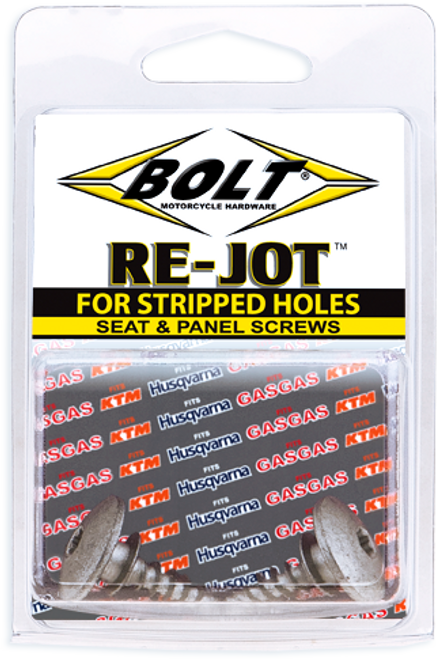 Euro Re Jot  Seat/Panel Screws For Stripped Holes In Plastics