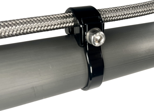 Tubing Mounted Cable/Line Black Tubing Mounted Cable/Line Black