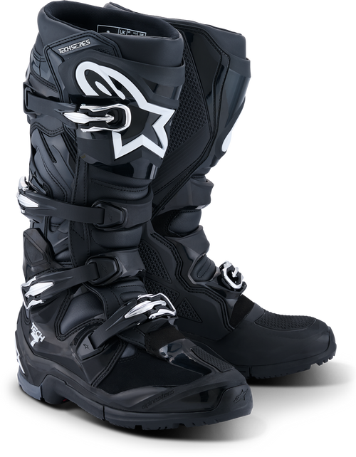Tech 7 Enduro Black/Anthracite/White 7