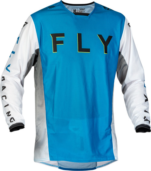Kinetic Mesh Kore Jersey Blue/White/Hi Vis Lg Kinetic Mesh Kore Jersey Blue/White/Hi Vis Lg