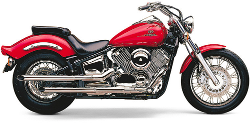 Blvd Drag Pipes Slip On Chr Yam V Star 1100 99 05 Blvd Drag Pipes Slip On Chr Yam V Star 1100 99 05