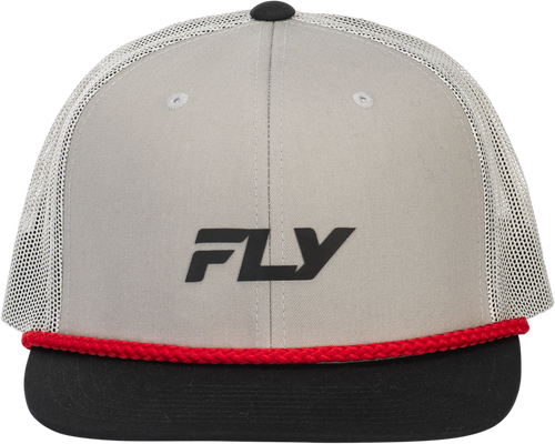 Fly Trucker Hat Grey
