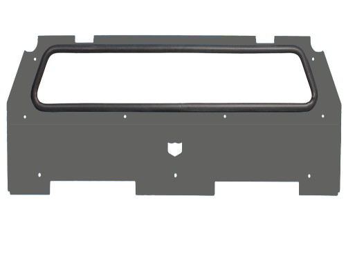 Rear Windshield Titanium Matte Metallic Rear Windshield Titanium Matte Metallic
