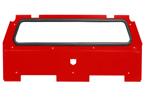 Rear Windshield Red