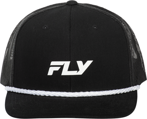 Fly Trucker Hat Black