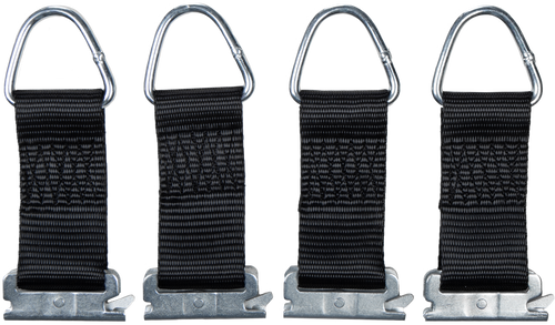 E Track Strap W/ D Ring Set