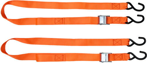 1.5" X 6' Tie Down Orange 2/Pk