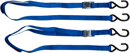 1" X 6' Tie Down Soft Tie Blue 2/Pk