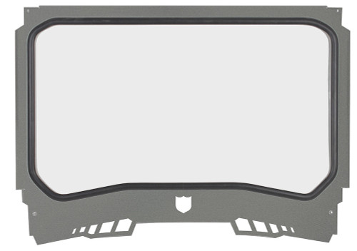 Pro Xp/R Front Windshield Titanium Matte Metallic Pro Xp/R Front Windshield Titanium Matte Metallic