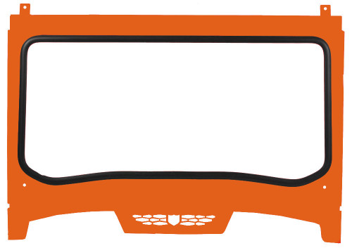 Asylum Front Windshield W/Pckt Orange Madness Asylum Front Windshield W/Pckt Orange Madness