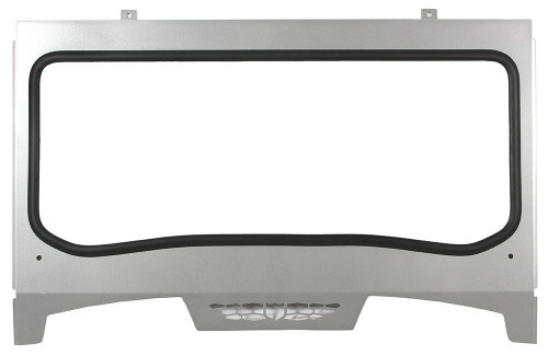 Asylum Front Windshield Sparkle Silver Metallic Asylum Front Windshield Sparkle Silver Metallic