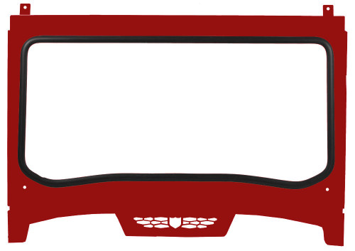 Asylum Front Windshield W/Pckt Performance Red P187W462PR Asylum Front Windshield W/Pckt Performance Red P187W462PR