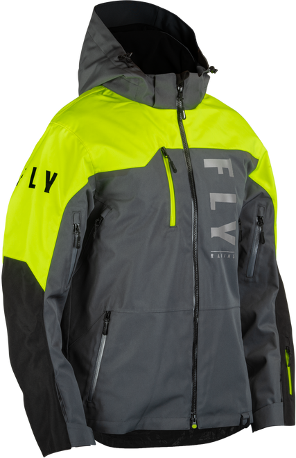 Carbon Jacket Black/Grey/Hi Vis Xl