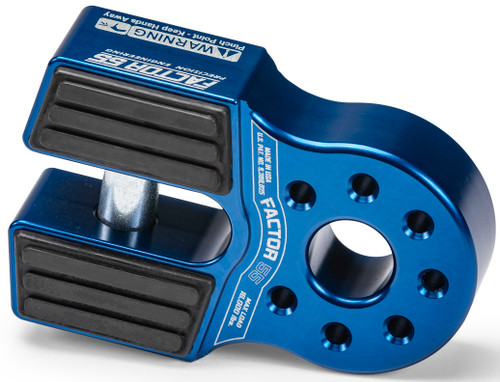 Flatlink Xtv Winch Shackle Blue Flatlink Xtv Winch Shackle Blue